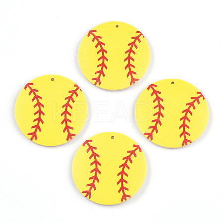 Printing Wood Pendants WOOD-N016-52B-01-1