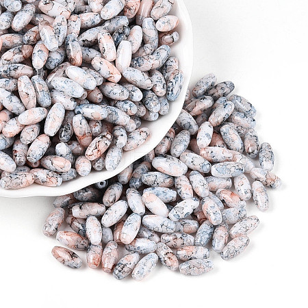 Baking Paint Glass Seed Beads SEED-N008-06A-1