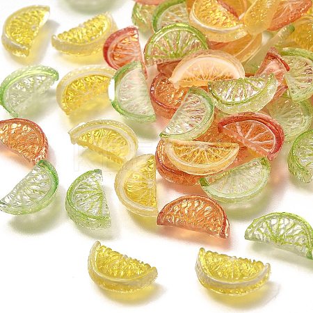 Luminous Opaque Resin Cabochons X-CRES-R458-05-1