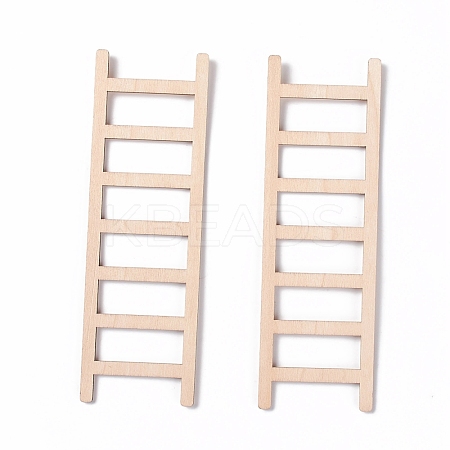 Miniature Unfinished Wood Ladder FIND-H030-29-1