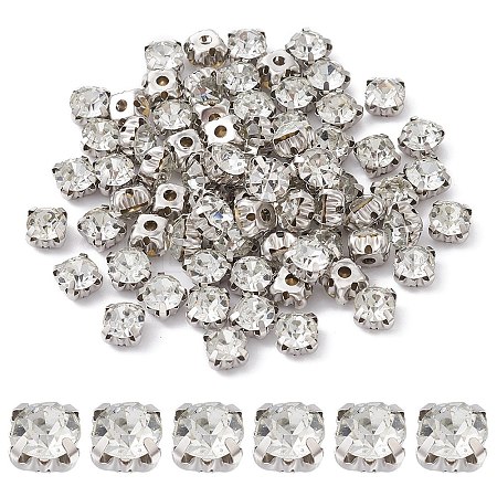 Square Sew on Rhinestone FIND-YW0003-10D-1