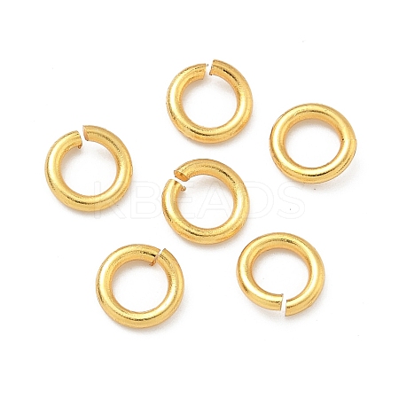 Brass Open Jump Rings KK-H532-43C-G-1