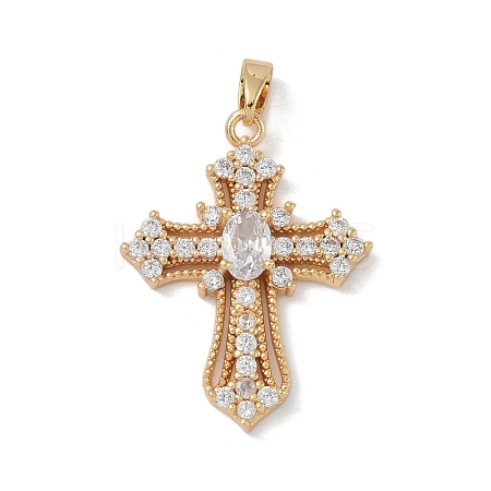 Rack Plating Brass Pendant KK-H476-17G-02-1