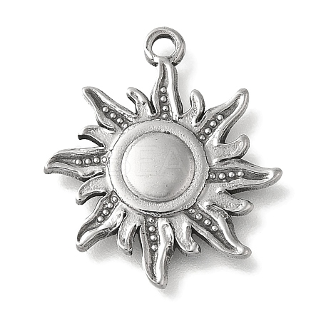 Anti-Tarnish 304 Stainless Steel Pendants X-STAS-Z092-01AS-02-1