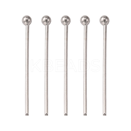 304 Stainless Steel Ball Head Pins STAS-K146-045-18x0.6mm-1