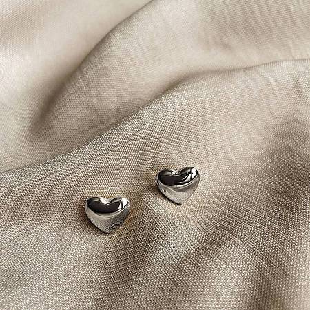 304 Stainless Steel Stud Earrings for Women LS-EJEW-G459-01C-P-1