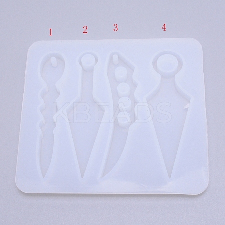 Self Defence Keychain Silicone Molds DIY-TAC0007-97C-1