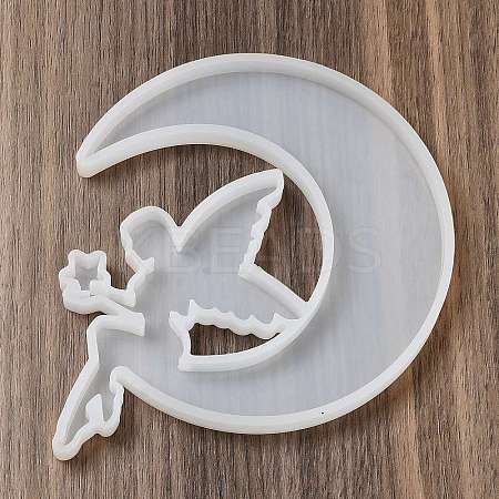 Moon DIY Silhouette Statue Silicone Molds LS-DIY-F148-02C-1