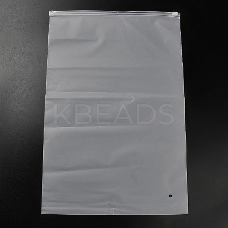Transparent PE Jewelry Zip Top Storage Bags ABAG-H114-01D-1