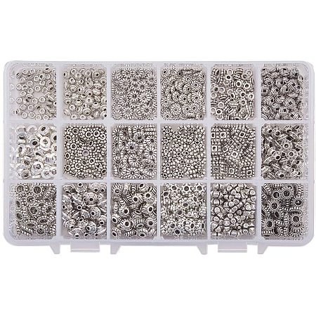 Tibetan Style Alloy Spacer Beads PALLOY-PH0012-49AS-1