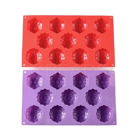 Snowflake DIY Food Grade Silicone Mold DIY-K075-22-1