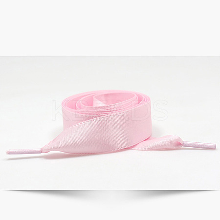 Flat Polyester Shoelaces AJEW-H155-04L-1