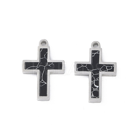 304 Stainless Steel Pendants STAS-S136-03P-1