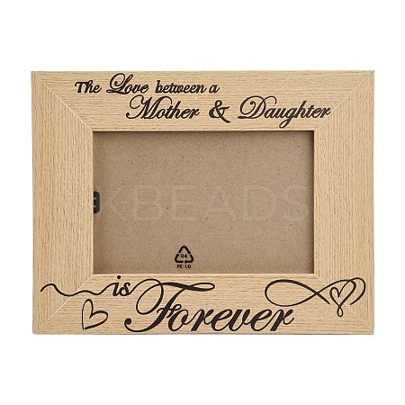 Rectangle Wood Photo Frames AJEW-XCP0003-06A-1