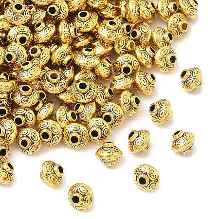 Tibetan Style Alloy Spacer Beads LS-GLF1152Y-1