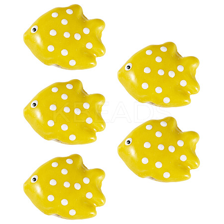 5Pcs Handmade Porcelain Beads PORC-TADJ0001-05C-1