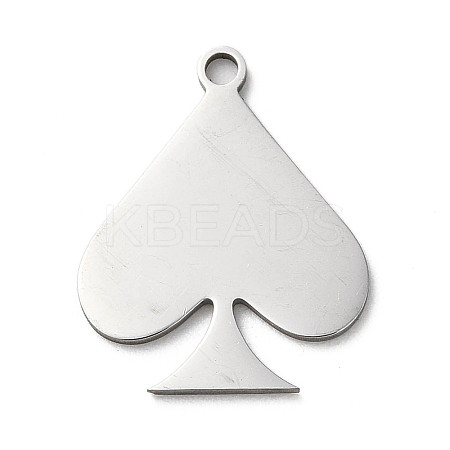 Non-Tarnish 201 Stainless Steel Pendants LS-STAS-D041-09P-1