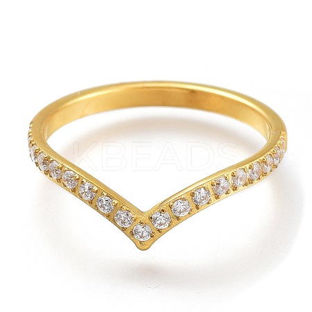 304 Stainless Steel Finger Rings RJEW-F110-06G-1