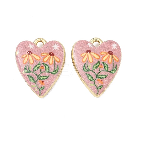 Printed Alloy Pendants PALLOY-P319-07H-11-1