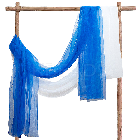 2Pcs 2 Colors Organza Fabrics DIY-OC0012-90A-1