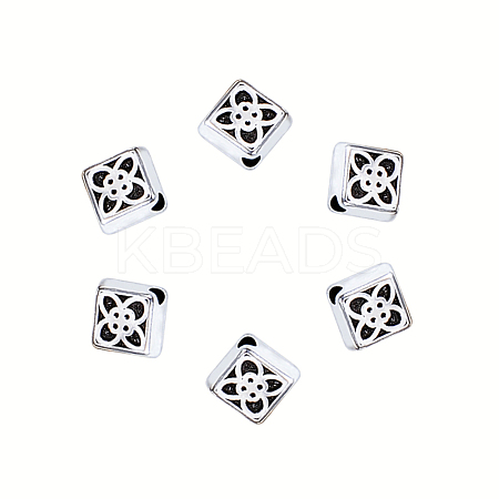 Tibetan Silver Alloy Beads PALLOY-PH0005-35-1