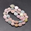 Dyed Natural Morganite Nuggets Beads Strands G-J336-14-2