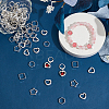 150Pcs 5 Styles Alloy Bead Frame FIND-SP0005-46-4