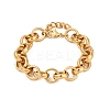 304 Stainless Steel Rolo Chain Bracelets for Women BJEW-C104-01E-G-2