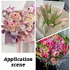 114Pcs Square Cotton Flower Bouquet Wrapping Paper Decoration AJEW-SP0004-30E-6