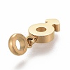 Ion Plating(IP) 304 Stainless Steel Pendants STAS-F259-023G-2
