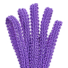 Polyester Braided Lace Trim OCOR-WH0110-14A-1