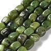 Natural Canadian Jade Beads Strands X-G-P497-01D-01-1