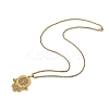 201 Stainless Steel Hollow Religion Hamsa Hand Pendant Necklaces LS-NJEW-M086-01G-2