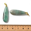 Natural Amazonite Pendants G-Q192-07G-04-3