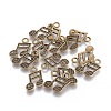 Tibetan Style Alloy Pendants TIBEP-22644-AB-NR-2