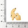 304 Stainless Steel Enamel Pendants STAS-R168-03B-G-3