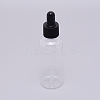 Empty Plastic Dropper Bottles AJEW-WH0168-21-1