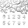 100Pcs 10 Style 201 Stainless Steel Charms STAS-CJ0001-232-1