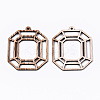 Unfinished Hollow Wood Pendants LS-WOOD-N006-140-2