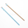 Imitation Leather Watch Bands LS-AJEW-WH0023-29D-1
