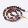 Natural Mookaite Beads Strands G-J376-53A-8mm-2