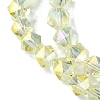 Electroplate Glass Beads Strands EGLA-K061-07A-FR03-3