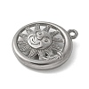 304 Stainless Steel Pendants STAS-L277-02A-P-2