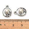 Tibetan Style Alloy Pendant TIBE-H142-19AS-02-3