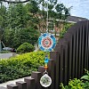 Glass Teardrop Pendant Decoration PW22111446170-1