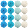 40Pcs 4 Colors Wool Felt Balls DIY-SC0029-40E-1