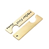 201 Stainless Steel Big Pendants STAS-R002-21G-02-2
