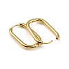 Ion Plating(IP) 304 Stainless Steel Oval Hoop Earrings EJEW-M218-02B-G-2