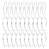 30Pcs 3 Styles Hair Accessories Iron Hair Band Findings OHAR-TA0001-08A-3