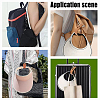 7Pcs 7 Colors PU Leather Hat Clip AJEW-AR0004-86-5